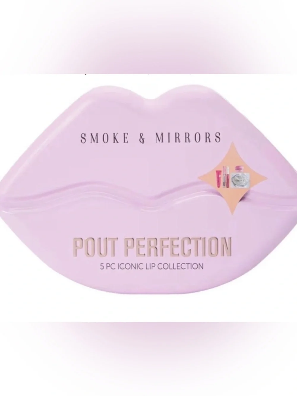 Smoke & Mirrors Pout Perfection 5-Piece Lip Collection - Light Pink